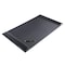 Dacasso Rustic Black Leather 34" x 20" Side-Rail Desk Pad PR-1201 - alternate 2